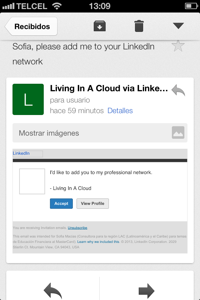 LinkedIn living in a cloud | Pequeño Cerdo Capitalista